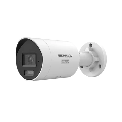 [Dual Light + ColorVu 3.0 + HikAI] Bala IP 6 Megapixel / Lente 2.8 mm / 40 mts IR + 40 Mts Luz Blanca / 2 Microfonos Integrados / Exterior IP67 / WDR 130 dB / ACUSENSE 3.0 / Metal / NEMA 4X / ACUSEEK / Anticorrosión (NEMA 4X)