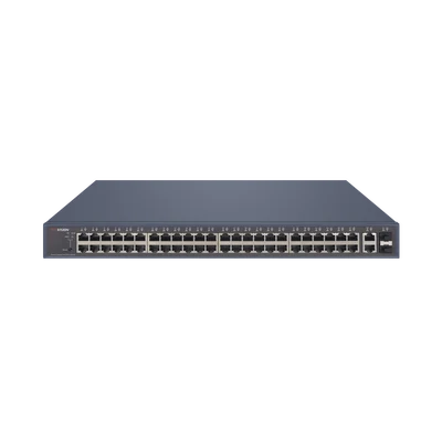 Switch PoE+ / Administrable / 48 Puertos 1000 Mbps PoE+ / 2 Puertos 1000 Mbps Uplink / 2 Puertos SFP / 470 Watts