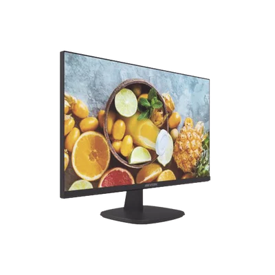 Monitor LED 4K de 27″ / Ideal para CCTV, Oficina y Hogar / Entrada HDMI-DP / Montaje VESA (100 X 100) / Uso 24/7 / Backlight E-LED / Ultra Delgado