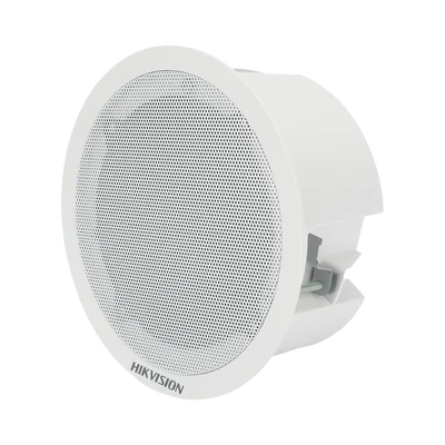 Altavoz Secundario para Montaje en Plafón | 3 Watts | 8 Ohms | Compatible con DS-QAZ1203G1-BE | Uso en Interior  | No Requiere Alimentación Externa