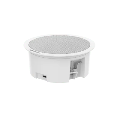Bocina (Altavoz IP) Con Bluetooth | Montaje en Plafón | 3 Watts | PoE+ | Entrada de alarma | Soporta Bocinas secundarias |  Voceo en tiempo real | Calendarización de audios | Síntesis de Voz (TTS)