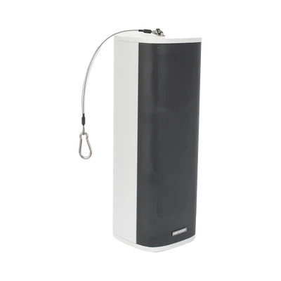 Bocina (Altavoz IP) | Tipo Columna | 60 Watts | Exterior IP66 | Entrada de alarma |  Voceo en tiempo real | Calendarización de audios | Micrófono y altavoz integrado