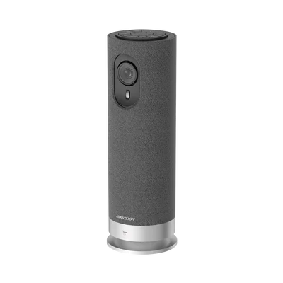 Cámara de Videoconferencia Portátil / Resolución de 2 Megapixel (Full HD) / 4 Micrófonos / Altavoz 5 W / Conexión USB / Control Remoto / Plug and Play  / Movimiento PTZ