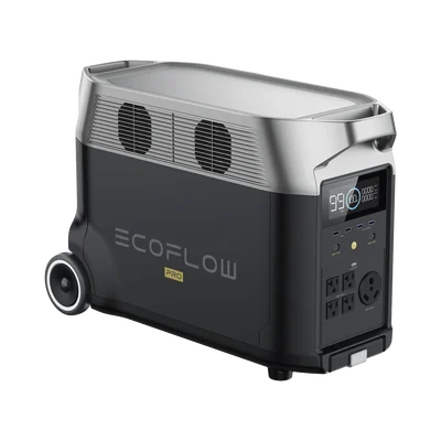 Estación de Energía Portátil DELTA PRO 3600Wh Litio LFP / 5 AC 3600W (7200W Pico) / 2 USB-C 200W / Capacidad para Aumentar Respaldo / Cargador de Coche 10A a 12.6V / Conectividad WiFi y Bluetooth (App) / Carga Solar 1600W Max.
