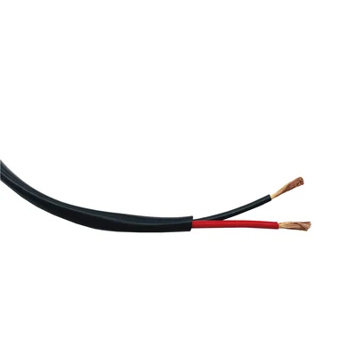 Bobina de 152 Metros (500 Pies) / 14AWG 2 Conductores / Cable Profesional de ALTA FIDELIDAD 100% Cobre / Exterior / Direct Burial / Color Negro / Para Aplicaciones de Audio, Control de Acceso y Automatización