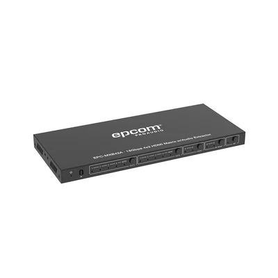 Matricial HDMI | 4×2 | 4K2K@60Hz | HDR | YCbCr 4:4:4 | EDID Auto | Extractor de Audio | Salida de audio análoga y digitalizados | HDCP 2.2 | 18 Gbps