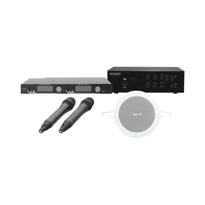 KIT IDEAL PARA SALAS DE CONFERENCIAS 1 SFB120 + 1 SF521UH + 4 SF104GD