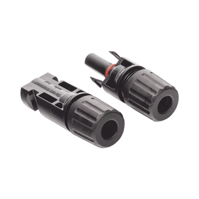Conector MC-4 para Módulos Fotovoltaicos (conector hembra + conector macho)