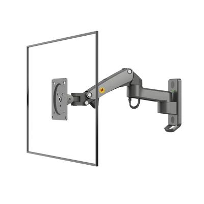 Montaje de Pared para Monitores de 17 a 35″ / Soporta hasta 12 Kg / Vesa 75 x 75 / 100 x 100 / Acero