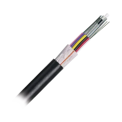 Cable de Fibra Óptica 6 Hilos, OSP (Planta Externa), No Armada (Dieléctrica), MDPE (Polietileno de Media Densidad), Multimodo OM4 50/125 Optimizada, Precio Por Metro