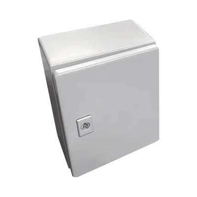 Gabinete de Acero, Nema 4 -IP 66 de 30x30x20 cm con Platina y certificado UL.