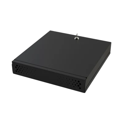 Gabinete Metálico de Seguridad para DVR/NVR, Ancho 396 mm x 78 mm de Alto x