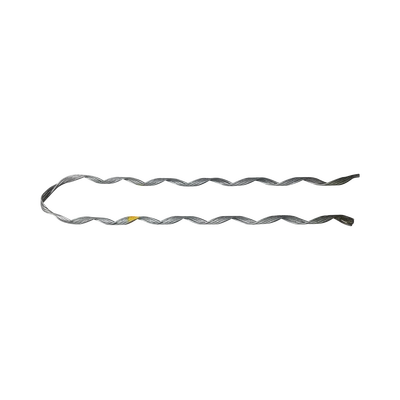 Remate Preformado de Acero Galvanizado para fibra Mini-ADSS, Diámetros 6-7 mm (Estructura de 4 hilos con Polvo Abrasivo)