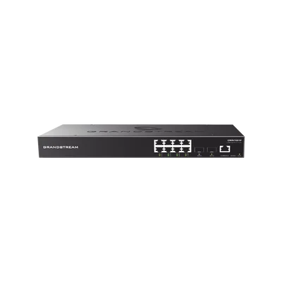 Switch PoE+ Gigabit Administrable / 8 puertos 10/100/1000 Mbps + 2 Puertos SFP Uplink / Hasta 120W / Compatible con GWN Cloud.