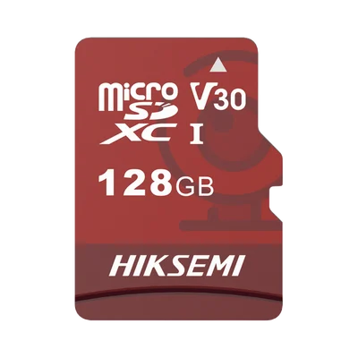 Memoria microSD / Clase 10 de 128 GB / Especializada Para Videovigilancia (Uso 24/7) / Compatibles con cámaras HIKVISION y Otras Marcas / 95 MB/s Lectura / 50 MB/s Escritura