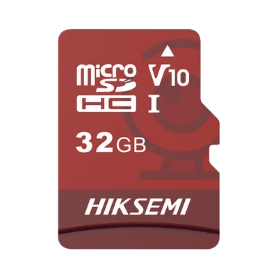 Memoria microSD / Clase 10 de 32 GB / Especializada Para Videovigilancia (Uso 24/7) / Compatibles con cámaras HIKVISION y Otras Marcas / 95 MB/s Lectura / 25 MB/s Escritura