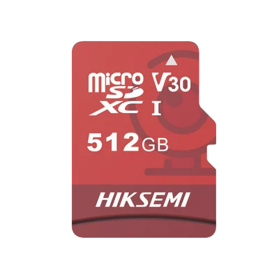 Memoria MicroSD / Clase 10 de 512 GB / Especializada Para Videovigilancia (Uso 24/7) / Compatibles con cámaras HIKVISION y Otras Marcas / 95 MB/s Lectura / 60 MB/s Escritura