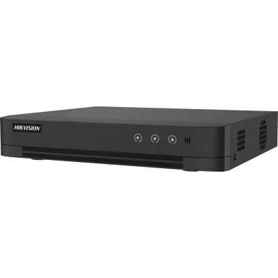 DVR 16 Canales TURBOHD + 8 Canales IP / 5 Megapixel Lite – 3K Lite / Audio de Dos Vías por Coaxitron / ACUSENSE (Evita falsas alarmas) / 1 Bahía de Disco Duro / Salida de Video en Full HD