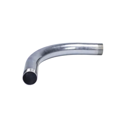 Curva/Codo de 90° de 3/4″ (19mm) pared gruesa con rosca galvanizado etiqueta amarilla
