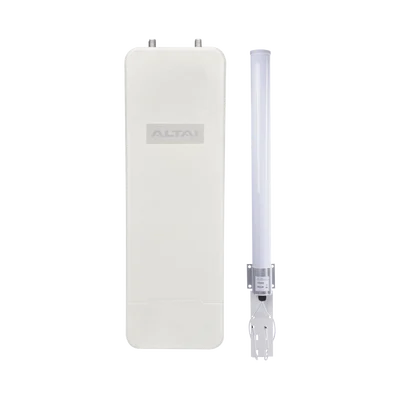 Super Kit WiFi Omnidireccional en 2.4 GHz para WISP, Hasta 300 m de Cobertura, El Kit Incluye Punto de Acceso C1XN+ y Antena Omnidireccional  de 10 dBi, Administración en Nube Gratis con INSIGHTS