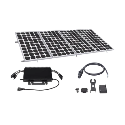 Kit Solar para Interconexión de 2.2KW de Potencia Pico 220Vcc con Microinversor y 4 Módulos de 550 W (Incluye Montaje )