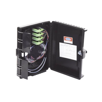 Cierre de Empalme para 24 Fusiones de Fibra Óptica, Interior/Exterior, con 16 Acopladores SC/APC y Splitter 1×16 SC/APC Incluido, IP65