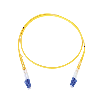 Jumper de Fibra Óptica Monomodo LC/LC Duplex de 1 Metro (3.28 Pies)