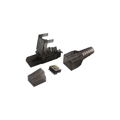 Plug RJ45 para Cable UTP Categoría 6A – Sin Herramienta, para Terminación en Campo