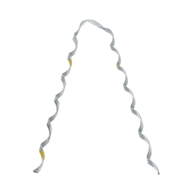 Remate Preformado de Acero Galvanizado para fibra Mini-ADSS diámetros 6 – 7 mm (Preformado con tecnología sin polvo abrasivo) Estructura de 3 Hilos