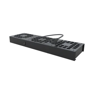 Kit de 3 Ventiladores 110 Vca (12 x 12 cm) con Clavija para Gabinete de Piso