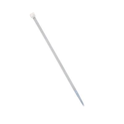 Cincho de plástico, Color Natural, 3.5 x 150 mm, Ideal para sujeción de cables (Bolsa con 100 piezas)