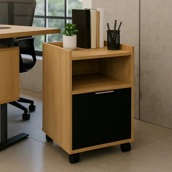 Archivero Móvil con 1 entrepaño y 1 archivo