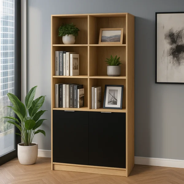 Librero Combinado Doble (180 x 90 cm)