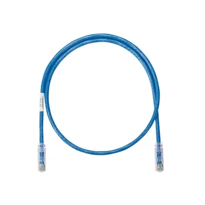 Cable de Parcheo UTP Categoría 6, con Plug Modular en Cada Extremo – 2 Metros (6.56 Pies) – Azul
