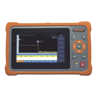 OTDR Monomodo para Pruebas en Enlaces de Fibra Óptica, Longitudes de Onda 1310 y 1550 nm, Entrada SC/APC