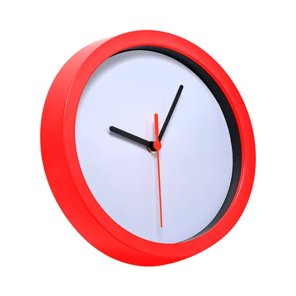 Reloj De Pared De Plástico.