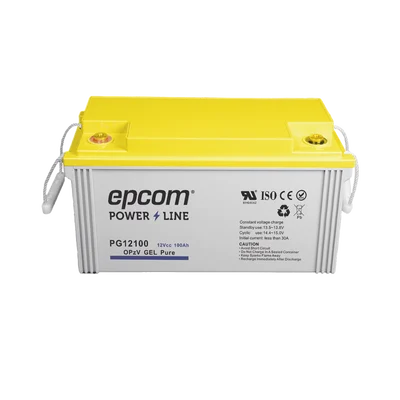Batería de GEL PURO OPzV / 12 V @ 100 Ah / Ciclo profundo / Uso en Aplicaciones Fotovoltaicas y de Respaldo