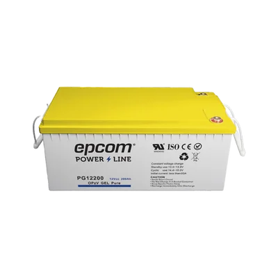 Batería de GEL PURO OPzV / 12 V @ 200 Ah / Ciclo profundo / Uso en Aplicaciones Fotovoltaicas y de Respald