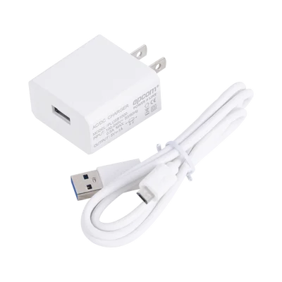 Cargador Micro-USB Profesional de 1 Puerto / 5 VCC / 1 Amper Para Smartphones y Tablets / Voltaje de Entrada de 100-240 VCA