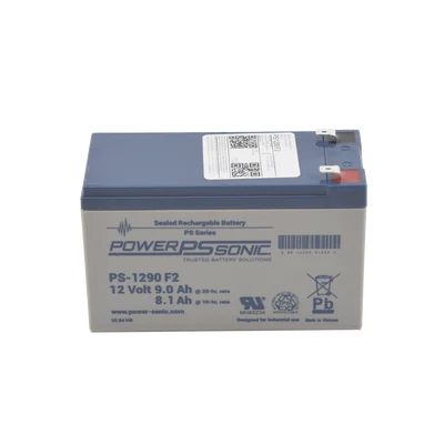 Batería 12V, 9AH, Para Respaldo, Tecnologías AGM/VRLA, 5 Años Vida Útil, Terminales F2, Reconocida UL