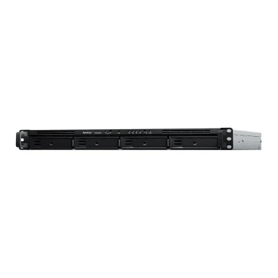 NAS RackStation RS822RP+ | 4 Bahías | 1U | AMD Ryzen V1500B | 32 GB DDR4 ECC | 4 Puertos 1GbE | Expansión PCIe | Compatibilidad con RAID | Caché SSD | Unidades de Energía Redundantes.