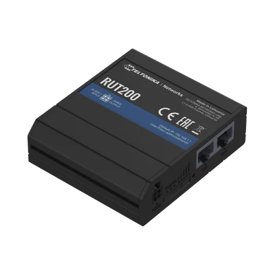 Router Industrial LTE 4G / 150 Mbps Cat 4 / 2 Puertos Ethernet / WiFi 2.4 GHz / Montaje DIN / -40°C a 75°C