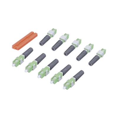 Conector Mecánico Monomodo SC/APC Pre-pulido 3 mm (Bolsa con 10 Piezas)