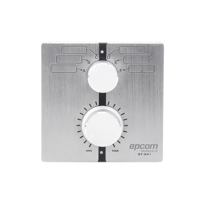Control de  Volumen Remoto con Selector de Canales | Compatible con Amplificador SF2240UC – SF4240UC