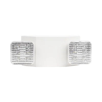 Luz LED de Emergencia Dual LED /150 lúmenes/Luz fría/Batería de Respaldo Incluida/Botón de test.