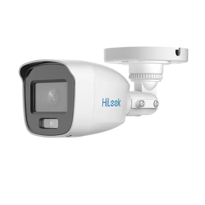 [ColorVu] Bala TURBOHD 2 Megapixel (1080p) / Imagen a Color 24/7 / Lente 2.8 mm / Luz Blanca 20 mts / IP66 / Policarbonato / Microfono Integrado
