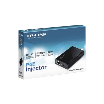 Inyector PoE (15W) / Gigabit 802.3 af / 2 puerto 10/100/1000 Mbps / Plug and Play