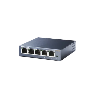 Switch Gigabit no administrable de 5 puertos 10/100/1000 Mbps