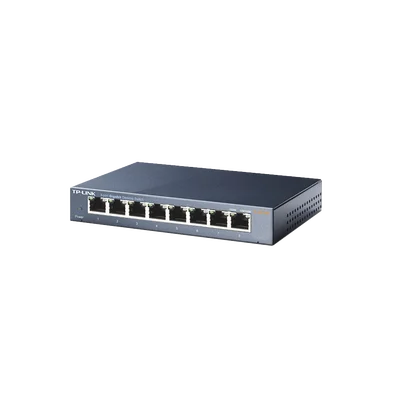 Switch Gigabit no administrable de 8 puertos 10/100/1000 Mbps