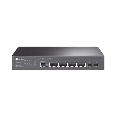 Switch JetStream SDN Administrable 8 puertos 10/100/1000 Mbps + 2 puertos SFP, administración centralizada OMADA SDN